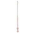 Saloni Fashion Jewellery Traditional Oval Shape Silver Gold Plated Brass Maang Tikka For Women - view 2