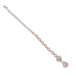 Saloni Fashion Jewellery Traditional Oval Shape Silver Gold Plated Brass Maang Tikka For Women - view 3