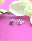 Saloni Fashion Jewellery Butterfly and Star Shape Combo of 3 Silver Plated Stud Earring For Women and Girls - view 6