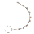Saloni Fashion Jewellery Traditional Round Shape Gold Plated Nose Ring with Chain (Nathiya) For Women - view 2