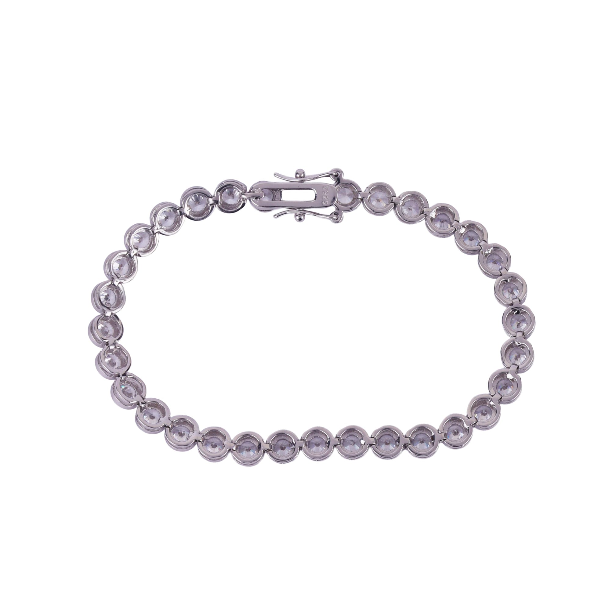 Saloni Fashion Jewellery 925 Silver Jewellery|Gifts for Women & Girls|Wedding and Christmas Gifts|6 Months Warranty|Free Size Bracelet