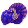 Saloni Fashion Jewellery Traditional Glorious Flower Oval Shape Gold Plated Pagdi Wedding Safa kalgi For Groom - view 2