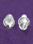 Saloni Fashion Jewellery Triangle Shape CZ Brass Silver Plated Set of 3 Combo Stud Earring For Women and Girls - view 7