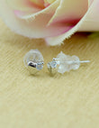 Saloni Fashion Jewellery Heart Shape Combo of 3 Silver Plated Stud Earring For Women and Girls - view 4