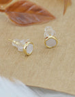 Saloni Fashion Jewellery Round Shape Combo of 3 Gold Plated Stud Earring For Women and Girls - view 6