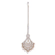 Saloni Fashion Jewellery Good-looking Sqaure Shape Gold Plated Set of 2 Combo Maang Tikka For Women and Girls - view 5