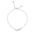 Saloni Fashion Jewellery Lovely Swan Design Silver Plated Free Size Charm Bracelet For Women - view 2