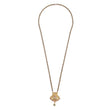 Saloni Fashion Jewellery Traditional Oval Golden Balls Gold Plated Long Bead Chain Mangalsutra For Women - view 2