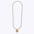 Saloni Fashion Jewellery Traditional Oval and Paisley Design Gold Plated Mangalsutra For Women - view 2