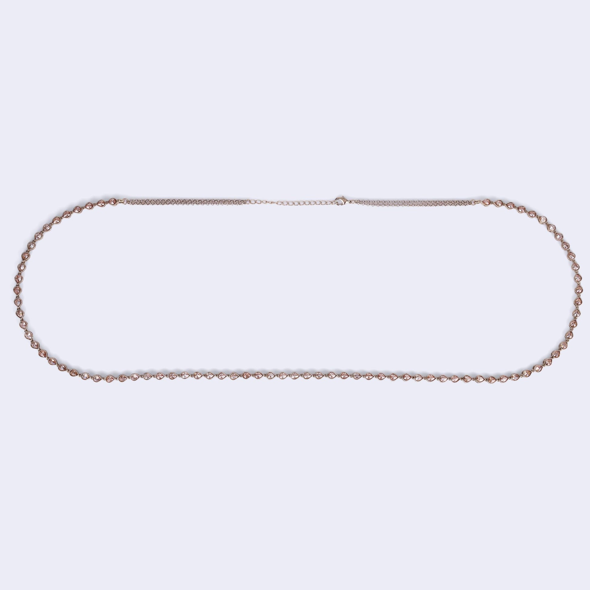 Saloni Fashion Jewellery Incredible Oval Shape Gold Plated Belly Kamarband(Waist Belt)For Women
