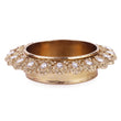 Saloni Fashion Jewellery Traditional Creative Round and Oval Shape Brass Gold Plated Festival Decorative Deep / Diya - view 2