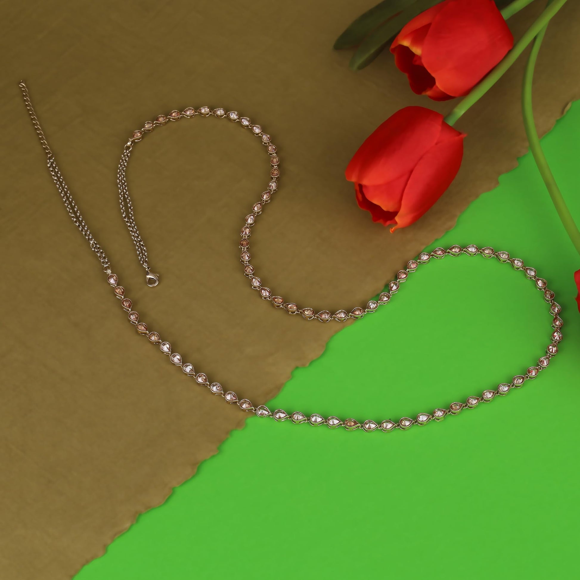 Saloni Fashion Jewellery Incredible Oval Shape Gold Plated Belly Kamarband(Waist Belt)For Women