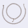 Saloni Fashion Jewellery Traditional Oval Shape Gold Plated Set of 2 Anklet(Payal) For Women - view 3