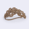 Saloni Fashion Jewellery Traditional Leaf Shape Gold Plated Nosepin (Nathiya) For Women - view 3