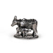 Saloni Fashion Jewellery Cow (Gaay Mata) and Lord Krishna Oxidised Silver Plated Combo Set of 2 Idol/Murti Home And Office Decorative Gifting - view 5