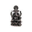 Saloni Fashion Jewellery Lord Ganesha Silver Gold plated Idol/Murti Home And Office Decorative Gifting - view 2