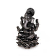 Saloni Fashion Jewellery Lord Ganesha Silver Gold plated Idol/Murti Home And Office Decorative Gifting - view 3