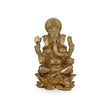 Saloni Fashion Jewellery Lord Ganesha and Lord Krishna Gold Plated Combo Set of 2 Idol/Murti Home And Office Decorative Gifting - view 5