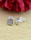 Saloni Fashion Jewellery Flower Design Combo of 3 Silver Plated Stud Earring For Women and Girls - view 4