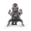 Saloni Fashion Jewellery Lord Ganesha Silver Gold plated Idol/Murti Home And Office Decorative Gifting - view 4