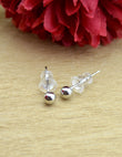 Saloni Fashion Jewellery Flower Design Combo of 3 Silver Plated Stud Earring For Women and Girls - view 6