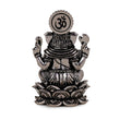 Saloni Fashion Jewellery Lord Ganesha Silver Gold plated Idol/Murti Home And Office Decorative Gifting - view 4