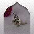 Saloni Fashion Jewellery Lord Krishna Silver and Gold Plated Combo Set of 2 Idol/Murti Home And Office Decorative Gifting