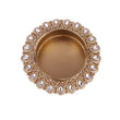 Saloni Fashion Jewellery Traditional Creative Round and Oval Shape Brass Gold Plated Festival Decorative Deep / Diya - view 3