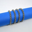 Saloni Fashion Jewellery Trendy Modish Oxidised Silver Plated Set of 4 Bangle For Women and Girls - view 3