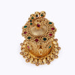 Saloni Fashion Jewellery Traditional Peacock Design Gold Plated Sindoor Dani/Dibbi For Women - view 3