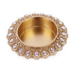 Saloni Fashion Jewellery Traditional Creative Round and Oval Shape Brass Gold Plated Festival Decorative Deep / Diya - view 4
