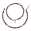 Saloni Fashion Jewellery Traditional Lovely Round Shape Gold Plated Set of 2 Anklet(Payal) For Women - view 2