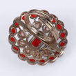 Saloni Fashion Jewellery Appealing Round Shape Gold Plated Adjustable Finger Ring For Women and Girls - view 4
