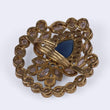 Saloni Fashion Jewellery Classy Oval Shape Gold Plated Adjustable Finger Ring For Women and Girls - view 4