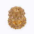 Saloni Fashion Jewellery Traditional Oval and Peacock Design Gold Plated Sindoor Dani/Dibbi For Women - view 3