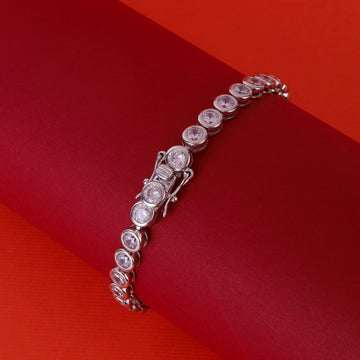 Saloni Fashion Jewellery 925 Silver Jewellery|Gifts for Women & Girls|Wedding and Christmas Gifts|6 Months Warranty|Free Size Bracelet