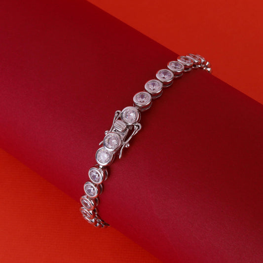 Saloni Fashion Jewellery 925 Silver Jewellery|Gifts for Women & Girls|Wedding and Christmas Gifts|6 Months Warranty|Free Size Bracelet