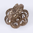 Saloni Fashion Jewellery Amazing Square and Oval Shape Gold Plated Adjustable Finger Ring For Women and Girls - view 4