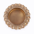 Saloni Fashion Jewellery Traditional Beautiful Round and Oval Shape Brass Gold Plated Festival Decorative Deep / Diya - view 4
