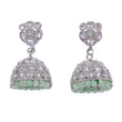 Saloni Fashion Jewellery Attractive Round Shape Silver Plated Jhumki Earring For Women and Girls - view 2