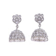 Saloni Fashion Jewellery Charming Round Shape Silver Plated Jhumki Earring For Women and Girls - view 2