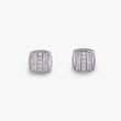 Saloni Fashion Jewellery Classic Sparkling Studded CZ Silver Plated Stud Earring For Women - view 3