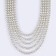 Saloni Fashion Jewellery Freshwater Small Pearl 5 Layered Gold Plated Moti Mala Necklace For Women - view 3