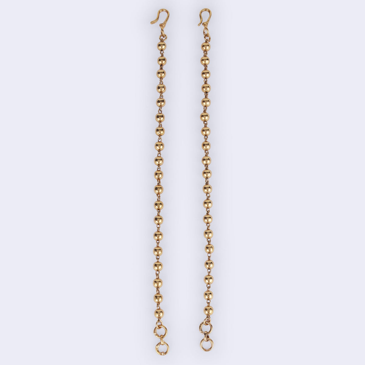 Saloni Fashion Jewellery Golden Balls Gold Plated Ear-Chain (Kaan Chain) For Women - view 4