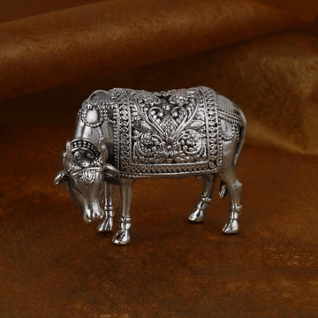 Elephant Silver Gold plated Idol/Murti Home And Office Decorative Gifting