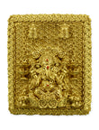 Good-looking God Ganesha Brass Antique Gold Plated Murti 15MU33 - close-up detail | Saloni Fashion Jewellery, Mumbai