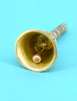 Traditional Jai Shree Ram Brass Antique Gold Plated Pooja Bell - back view | Saloni Jewellery, Mumbai