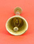 Traditional God Garuda Brass Antique Gold Plated Pooja Bell - back view | Saloni Jewellery, Mumbai