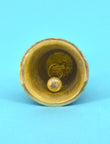 Traditional Mahakaal Brass Antique Gold Plated Pooja Bell BELL31 - back view | Saloni Jewellery