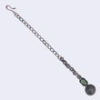 Graceful Round Shape Silver Plated Maang Tikka - styled view | Saloni Fashion Jewellery, Mumbai